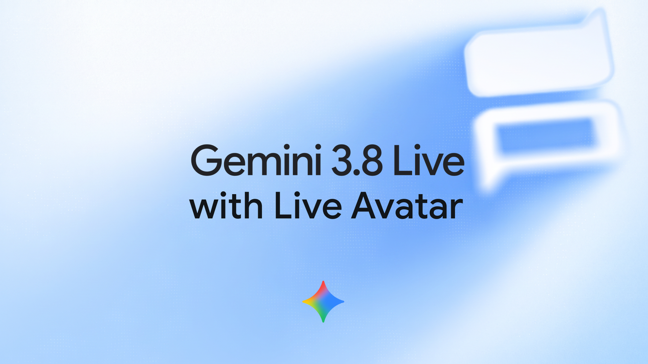 جوجل تطلق Gemini 3.8 Live مع الصورة الرمزية الحية