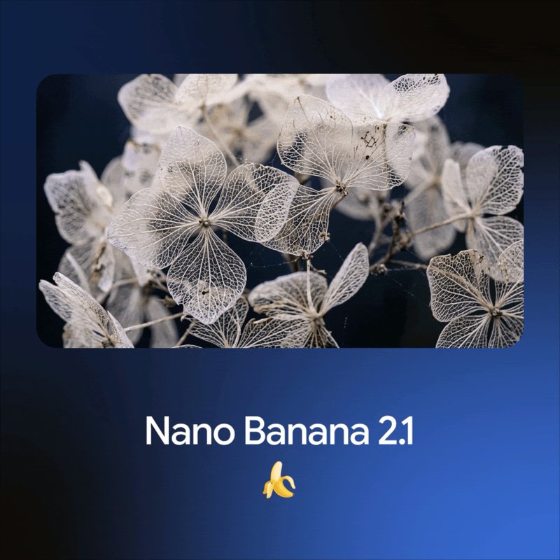 نموذج Nano Banana 2.1 لتوليد وتحرير الصور من جوجل